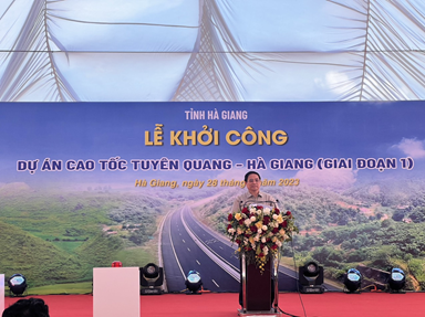 Vimeco tham gia thi công Dự án cao tốc Tuyên Quang - Hà Giang giai đoạn 1